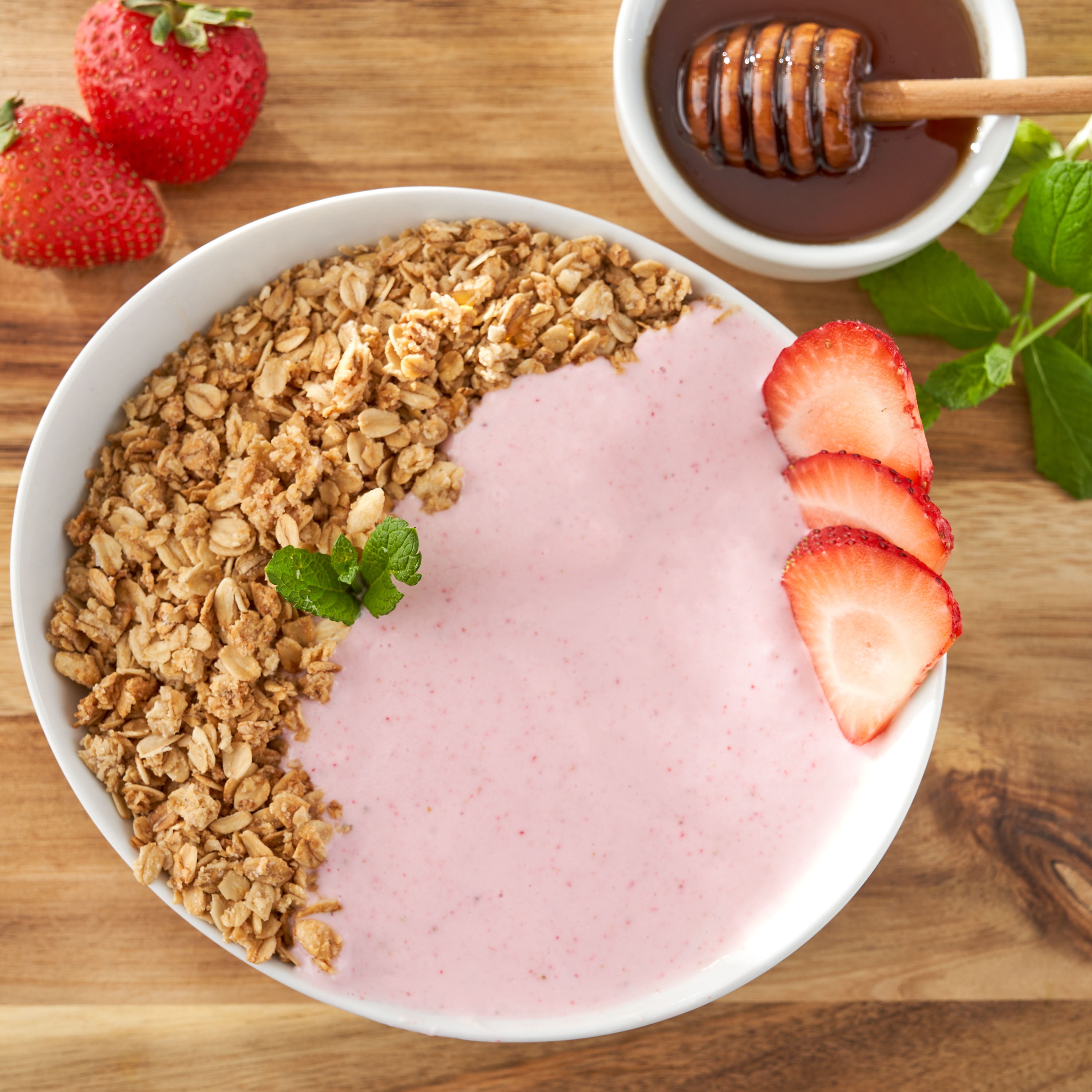 Great Value Organic Strawberry Banana Blend, 10 oz (Frozen)