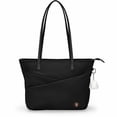 thumbnail image 3 of Swissdigital Design KATY ROSE NG Carrying Case (Tote) for 16" Smartphone, Tablet, Credit Card, Passport, Driving License, Notebook, Power Bank, Key - Black - RFID Resistant - Plastic Body - 15" Hei..., 3 of 16