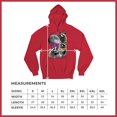 thumbnail image 7 of Racoons Howling at the Moon Sweatshirt Funny Galaxy Wildlife Universe Humor Weird Animal in Space Hoodie, 7 of 7