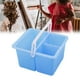 thumbnail image 2 of Bote para pinceles, cuenco para pinceles, caja de pintura multiusos para exteriores, pinceles Azul, 2 of 9