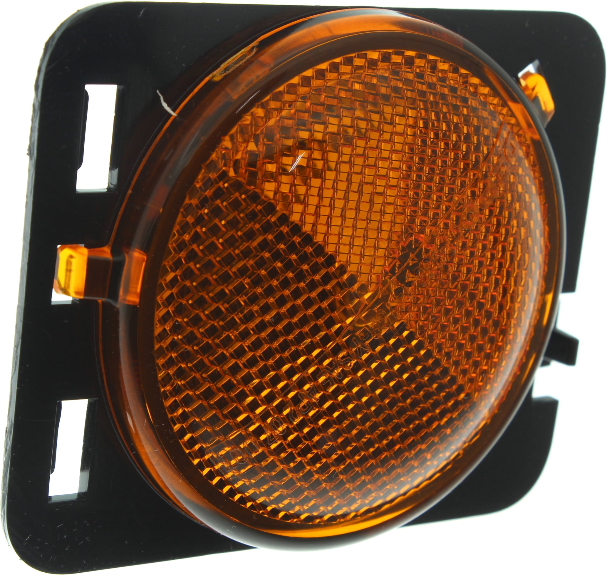 Replacement RBJ104501Q Side Marker Compatible with 2007-2017 Jeep Wrangler 2018 JK Front, Right Passenger With bulb(s) CAPA Certified