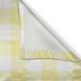 thumbnail image 6 of Ambesonne Buffalo Check Valance & Curtain, Gingham Art Stripes, 55"x24", Pastel Pink and Pale Blue, 6 of 7
