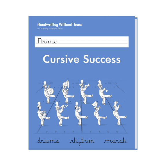 Handwriting Without Tears : Cursive Success 4th Grade Cursive Handwriting Workbook (96 Pages)