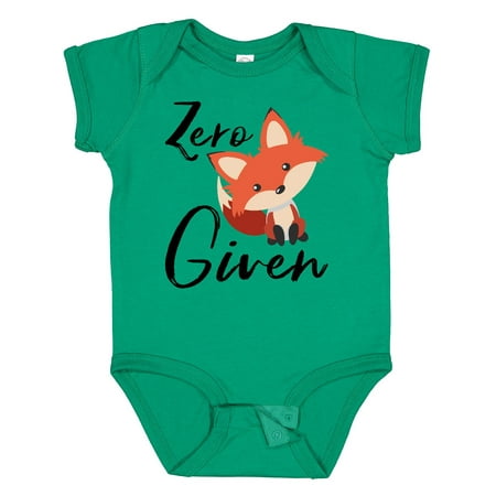 

Inktastic Zero Fox Given Gift Baby Boy or Baby Girl Bodysuit