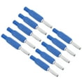 thumbnail image 3 of Banana Plug,10Pcs/Set 4mm Solderless Banana Open Screw Banana Plugs Solderless Banana Plug World-Class Design, 3 of 14