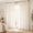 Birch-40"W x 78"L (Pack of 2), variant on 94 Inch Linen Curta Lightweight Semi Sheer Light Filtering Drapes Floor To Ceiling Window Drapery For Living Room Bedroom 2 Panel