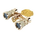 thumbnail image 2 of Opera Glasses Mini Binoculars with Chain, Metal Body and Optical Glass Lenses, Compact Theater Binoculars for Concerts, Sporting Events and Sightseeing, 2 of 2