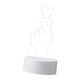 thumbnail image 4 of Las luces nocturnas del corazón amoroso 3D, lámpara de escritorio alimentada por USB llevaron la lámpara de cabecera para el partido, decoración de la, 4 of 9