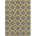thumbnail image 2 of Mark&Day Wool Area Rugs, 8x11 Exeter Modern Gray Yellow Area Rug (8' x 11'), 2 of 6