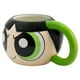 thumbnail image 3 of Taza Grande de Cerámica, Diseño Esculpido en 3D, Chicas Super Poderosas, Modelo Bellota, Capacidad 591 mililitros, 3 of 4