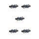 thumbnail image 3 of Sonducket Pasadores para el cabello para niñas, tocado elegante, accesorio de moda, pinza para peinado, pasador para mujeres, pinza para el cabello para tipo 4 5piezas Sonducket CBP221803, 3 of 4