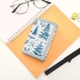 thumbnail image 7 of JIALIOU Nylon Trifold Card Wallet with ID Window Zipper Pocket for Men Women Teen Winter Tree Plants, 7 of 7