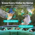 thumbnail image 3 of Birdfy Smart Bird Feeder with Camera, Solar-Powered, Auto-Capture Bird Videos & Motion Detection, AI Identification with 99% Accuracy, Perfect Gift for Bird Lovers, 3 of 10