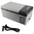 thumbnail image 2 of Refrigerator 15L Car Refrigerator Freezer Cooler Auto Fridge Adjustable Temperature Control 3 Levels Voltage Adjustable LED Digital Display for Outdoor Activities Picnic, 2 of 7