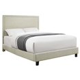 thumbnail image 1 of Picket House Furnishings Emery Upholstered Queen Panel Bed in Natural, 1 of 7