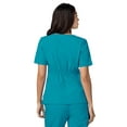 thumbnail image 3 of Adar Universal Women's Scrub Set - V-neck Scrub Top and Elastic Pull-On Scrub Pants, 3 of 7