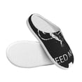 thumbnail image 3 of KLL I Need More Space Pattern Adult Unisex Cozy Slippers,Fuzzy Slip-on Slippers TPR Sole Slippers Comfort Plush Home Footwear for Indoor & Outdoor-39/40, 3 of 7