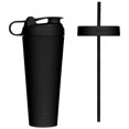 thumbnail image 1 of Vaso mezclador HydroJug de 24 onzas, perfecto para batidos de proteínas, bebidas antes del entrenamiento, café helado, fácil de mezclar, aislado al vacío, compatible con portavasos, sin BPA, mantiene, 1 of 5