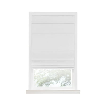 roman layered elegance blackout cordless shade traditional window walmart