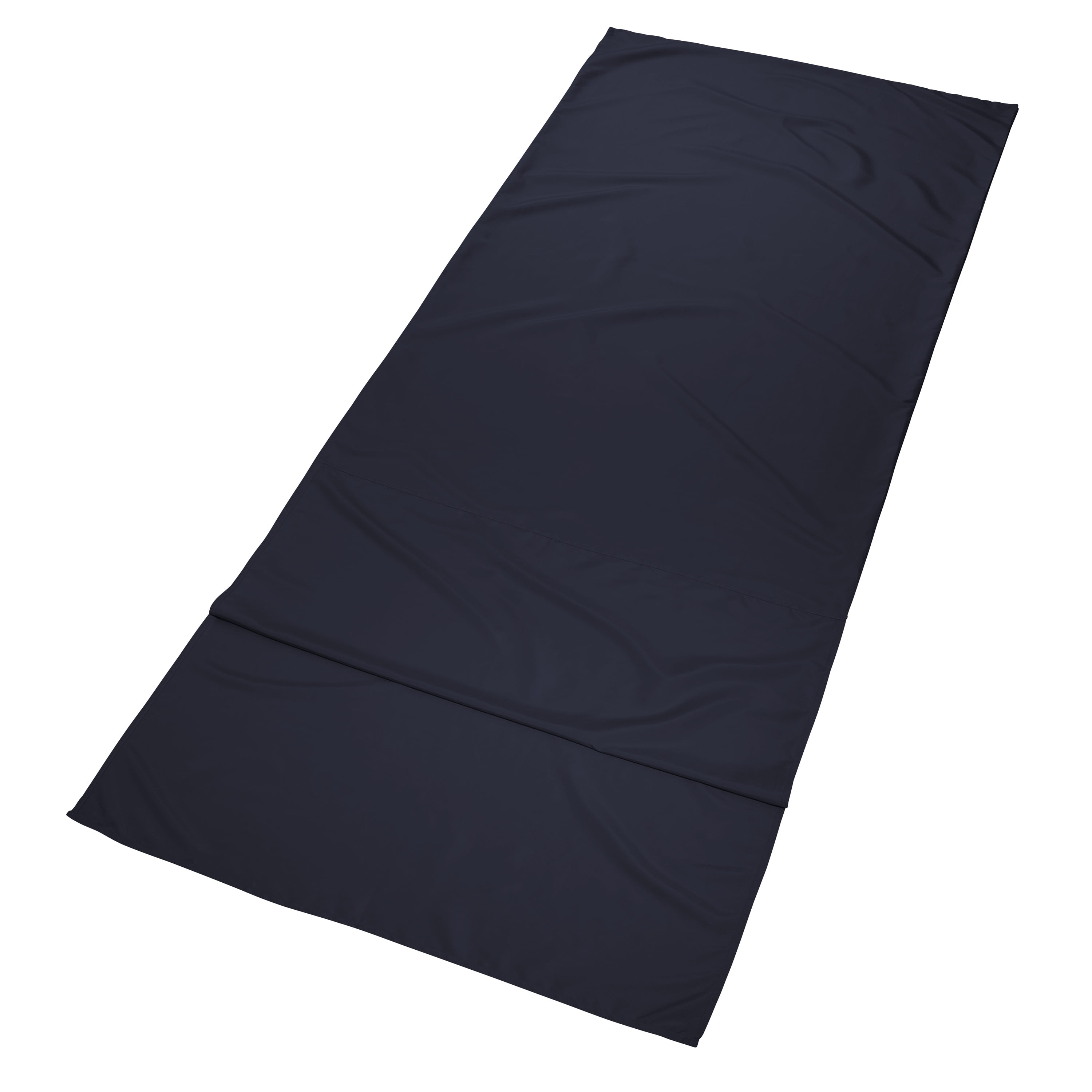 Ozark Trail Breathable Polyester Camping Rectangular Sleeping Bag Liner Sheet, Navy (78 in. L x 33.5 in. W)