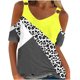 thumbnail image 1 of Fiudx Tops para Mujer Blusas de Cuello Redondo de Manga Corta con Estampado Informal a La Moda para Mujer, 1 of 4