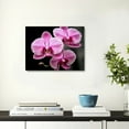 thumbnail image 5 of Chilfamy Orchid Print Canvas Wall Art Ready To Hang Home Decor 20x16in, 5 of 6