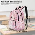 thumbnail image 7 of Yspwyqan 4Pcs Kids Backpack Set, Cherry Blossom Floral Axolotl School Bag for Girls Large Capacity Lightweight Girls Backpack Set with Lunch Bag Pencil Case Water Bottle Bag, 17 Inch, 7 of 7