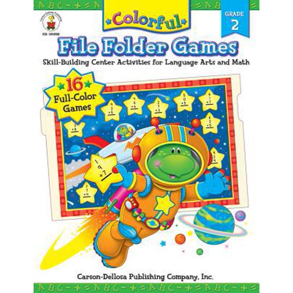 Pre-Owned Colorful File Folder Games, Grade 2 (Colorful Game Book Series) (Paperback) 0887242707 9780887242700