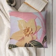 thumbnail image 3 of SHANXI Throw Pillow Covers Multicolor Abstract Tropical Plants Palm Leaves Pink Design Pillow Case Pillowcases 12x12in, 3 of 5