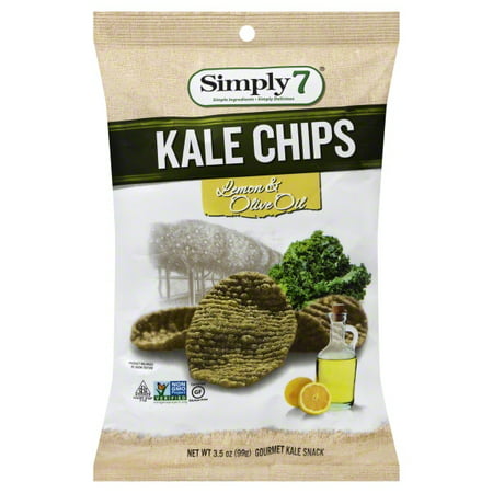 Simply 7 Kale Chips Lemon & Olive Oil, 3.5 OZ