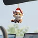 thumbnail image 5 of Coche Decoraciones de Navidad Navidad Creativo Gatito Coche Colgante Mochila Colgante, 5 of 5