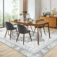 thumbnail image 4 of Boho Area Rug Vintage Medallion Distressed Anti-Slip Rubber Backing Rug Non-Shedding Carpet for Living Room Bedroom Dining Home Office, 4 of 7