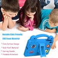 thumbnail image 5 of Kid Friendly Case Compatible for Walmart Onn 7 Inch Gen 4 2024 (Model:100135924) Shockproof Ultra Light Weight Convertible Handle Stand Cover (Blue), 5 of 5