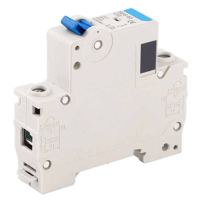 Circuit Breaker, Plastic Small Circuit Breaker With Accurate Buckle For Overload/Short Circuit Protection For Segmentation C32