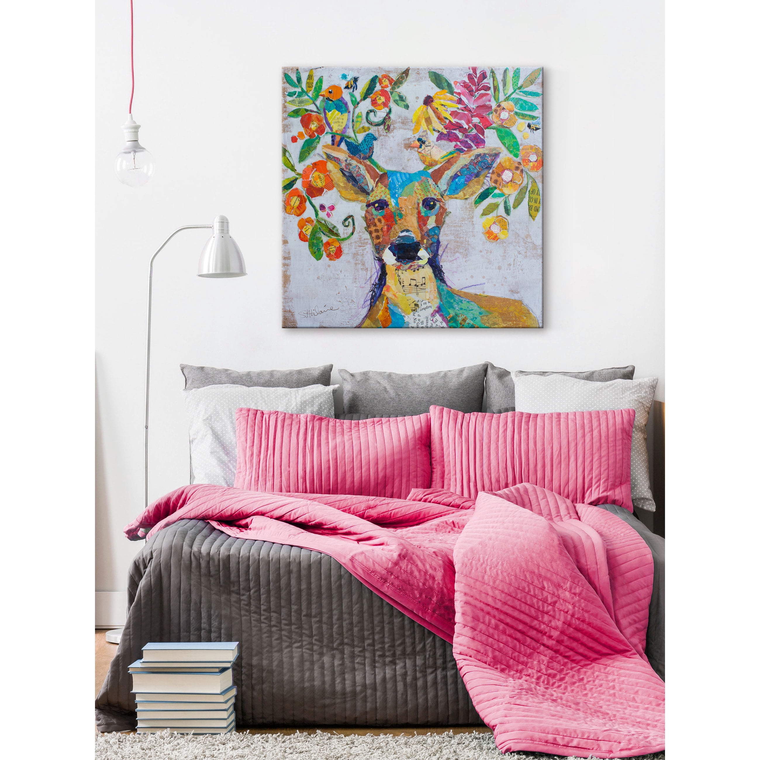 "Melody of Nature" Painting Print on Wrapped Canvas