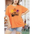 thumbnail image 2 of XCHQRTI Hocus Pocus Shirts for Women Plus Graphic Tees Halloween Plus Size Shirt Sanderson Sisters T Shirts, 2 of 7