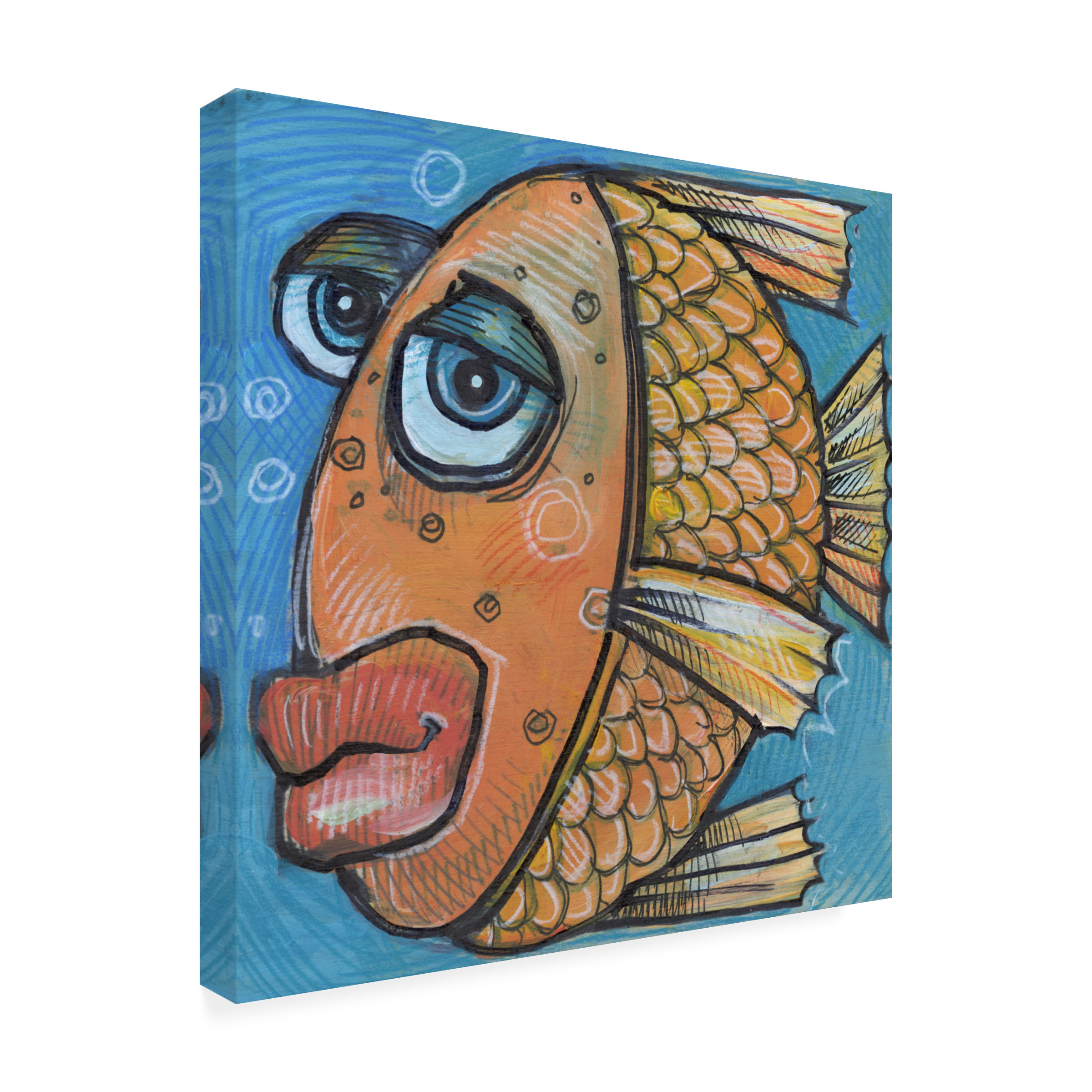Tim Nyberg 'Fish 4 2019' Canvas Art