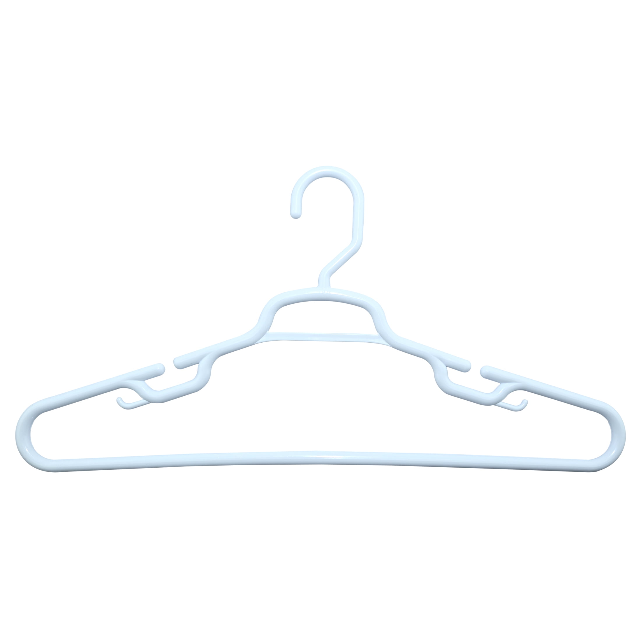 ClosetSelect Giant Hanger for Any Clothing Type, White 36 Count