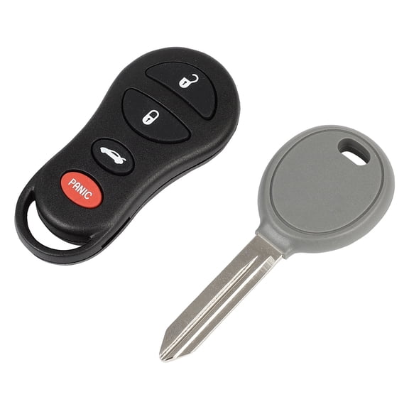 ECCPP Key Fob Keyless Entry Fits for Jeep Liberty 2.4L 2002-2004 3 buttons Remote Control Replacement GQ43VT17T 315Mhz
