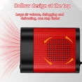 thumbnail image 3 of MesaSe Upgrade Portable Car Heater  Windshield Car Heater Cooling Fan 12V 500W Fast Heating Defrost Defogger  Windscreen Fan  Auto Ceramic Heater Fan Plug in Cigarette Lighter, 3 of 7