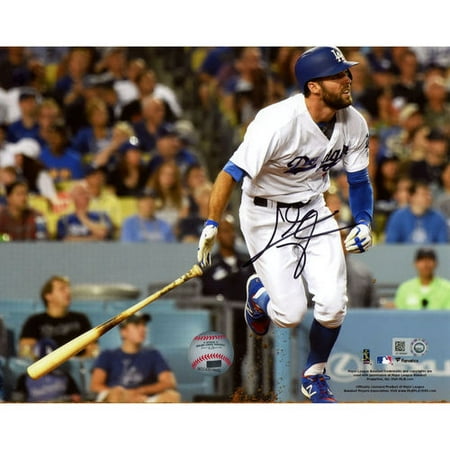 Dodgers Autograph - Chris Taylor Los Angeles Dodgers Fanatics Authentic Autographed 8