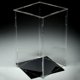 thumbnail image 3 of Estuche de acrílico transparente, Base negra de protección a prueba de polvo, modelo de caja de exhibición de Juguetes, 3 of 4