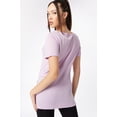 thumbnail image 3 of Urban Planet Women's Oversized V-Neck T-Shirt, 3 of 4