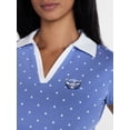 thumbnail image 4 of Cinnamoroll Women's Graphic Polo Shirt, Sizes XXS-XXL, 4 of 5