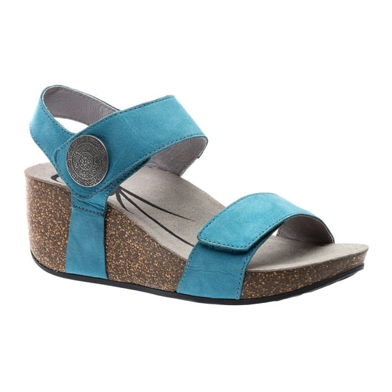 ABEO Una Metatarsal - Wedge Sandals in Blue