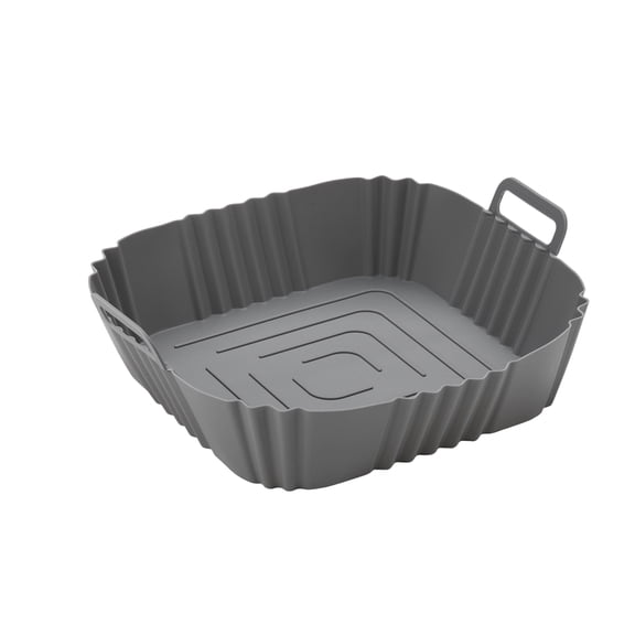 Reusable Silicone Air Fryer Liners | Non-Stick Air Fryer Basket Liner | Heat Resistant Silicone Baking Mat for Oven and Air Fryer Cooking