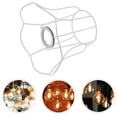 thumbnail image 1 of Minkissy Table Lampshade Frames Desk Light Table Lamp Frame Metal Unique Shape 1Pcs for DIY Enthusiasts, 1 of 8
