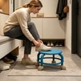 thumbnail image 5 of Fareti Low Height Rolling Stool with Wheels Heavy Duty Rolling Stools 360 Degree Rotating for Home Cleaning Garage Fix Stool Outdoor Office Working Flooring Cleaning, 5 of 6
