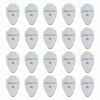 TENS Electrodes - Large Replacement Electrode Pads for TENS Units - 10 Pairs of Snap TENS Unit Electrodes (20 TENS Unit Pads) - Discount TENS Brand
