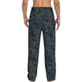 thumbnail image 3 of Fotbe Golden Peonies Men's Pajama Pants,Sleepwear Pants,Pj Bottoms Drawstring And Pockets-Small, 3 of 9